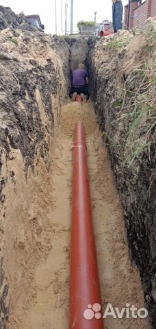 Наружный Водопровод.Канализация.Ливневка.Дренаж