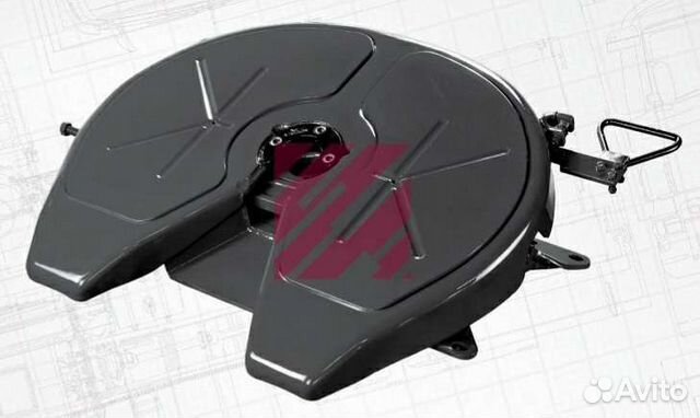 Седло на тягач 185 мм шкворень 2 дюйма