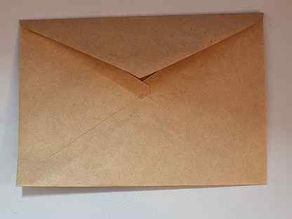 Крафтовые конверты 16 см 11см