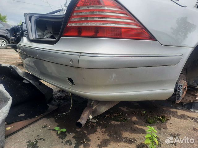 Бампер задний Mercedes cl500 w215 c215