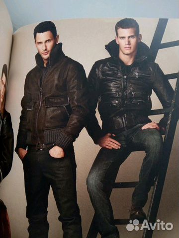 Dolce & Gabbana куртка кожаная мужская