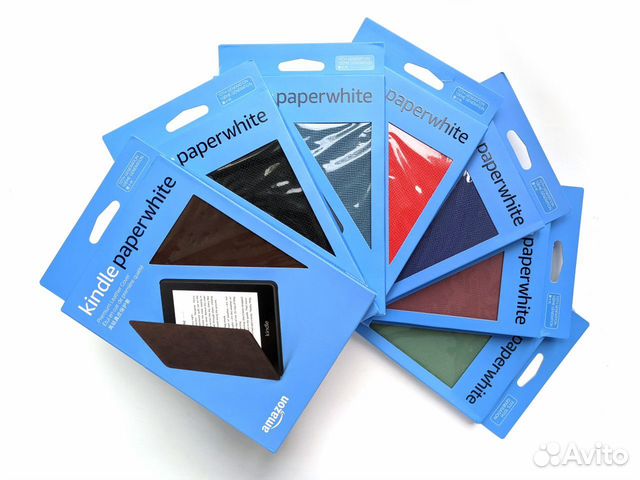 Чехол обложка Paperwhite 4 2018 Leather все цвета