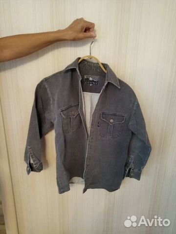 Детская рубашка теплая