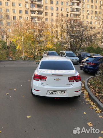 Chevrolet Malibu 2.4 AT, 2013, 111 256 км