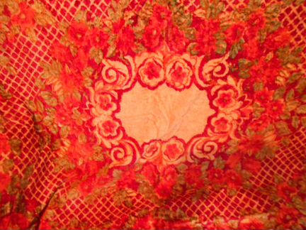 Покрывало -скатерть плюш СССР