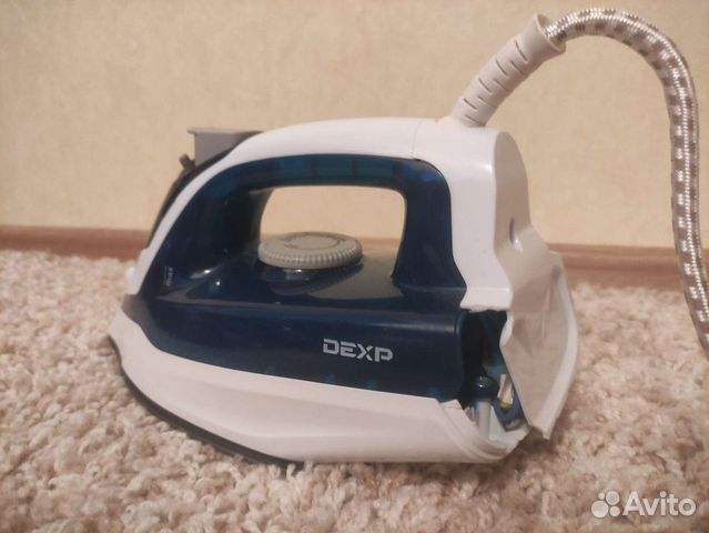 Утюг dexp kf1600wb синий