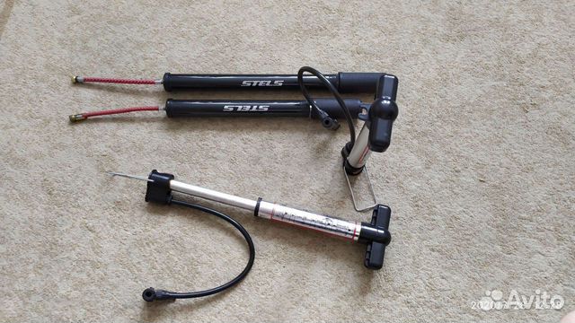 Насосы для велосипеда в ассортименте