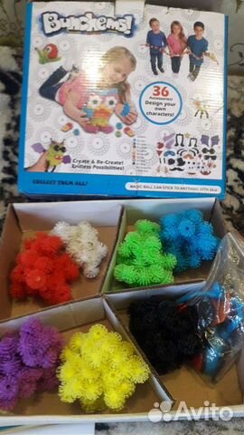 Конструктор банчемс (Bunchems), 400 деталей