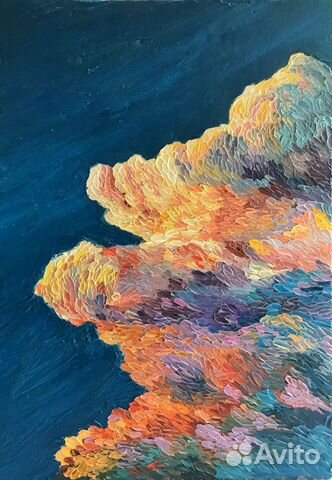 Картина маслом интерьерная