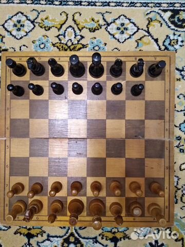Шахматы деревянные СССР, винтаж