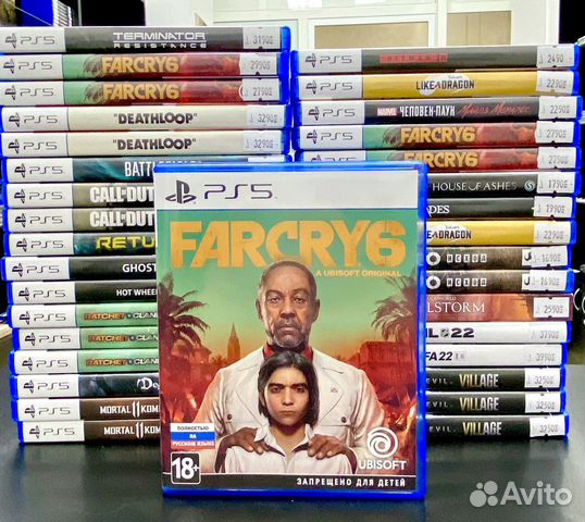 Far Cry 6 (PS5), обмениваем диски PS4/PS5