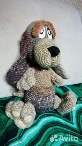 Большая мягкая игрушка - амигуруми