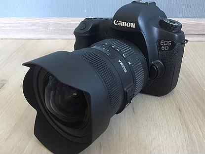 Canon 6D WG + Sigma 12-24mm (пробег 4 тыс)