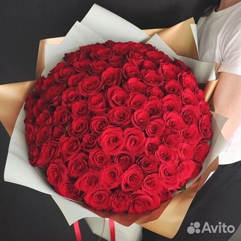 101 роза 51 31 25 Роза Цветы доставка