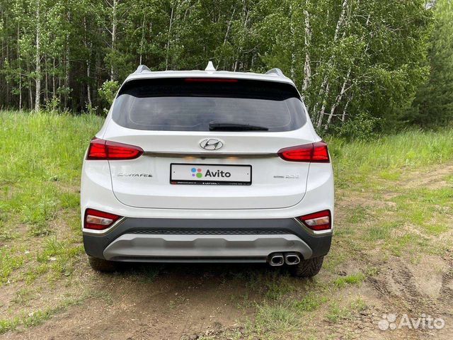 Hyundai Santa Fe 2.2 AT, 2019, 45 000 км