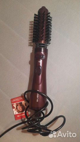 Фен щетка вращающаяся новая