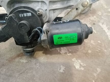 Моторчик трапеции дворников на Хендай I40/ 2014 го