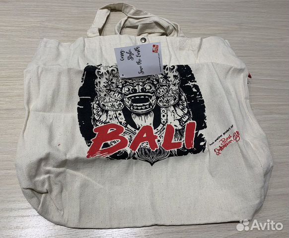 Сумка холщевая Бали сувенир