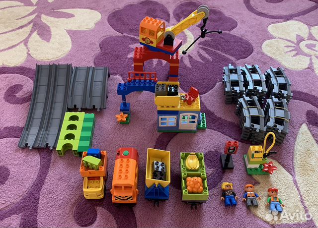 Lego duplo 10508 Большой поезд