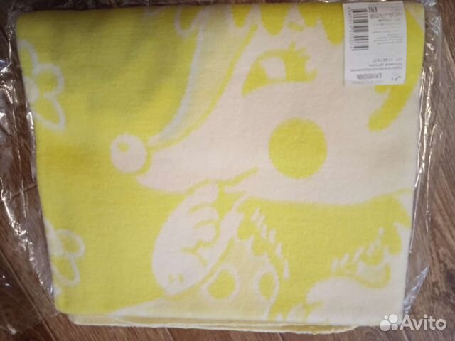 Одеяло хлопчатобумажное байковое детское