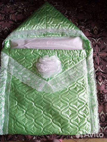 Конверт на выписку летний