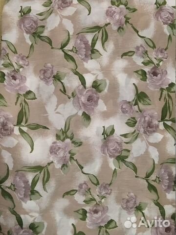 Отрез ткани креп-шифон