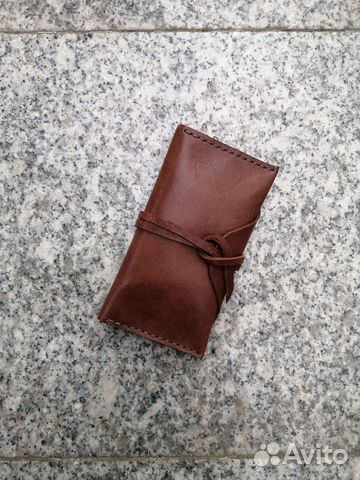 Кожаный кисет для табака и самокруток