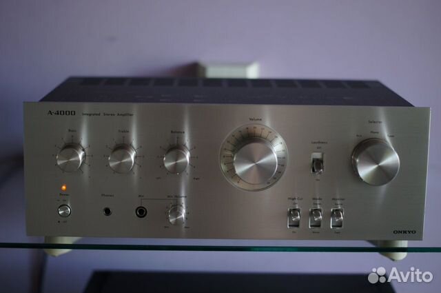Аналоговый, винтажный усилитель Onkyo A-4000 1979г