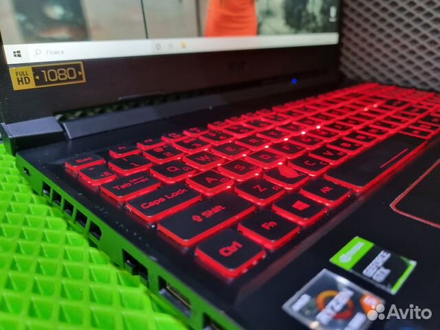 Игровой Ноутбук Acer Nitro5 Ryzen 5/8Гб/GTX 1650Ti