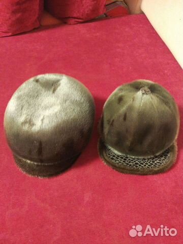 Мужские кепки из нерпы