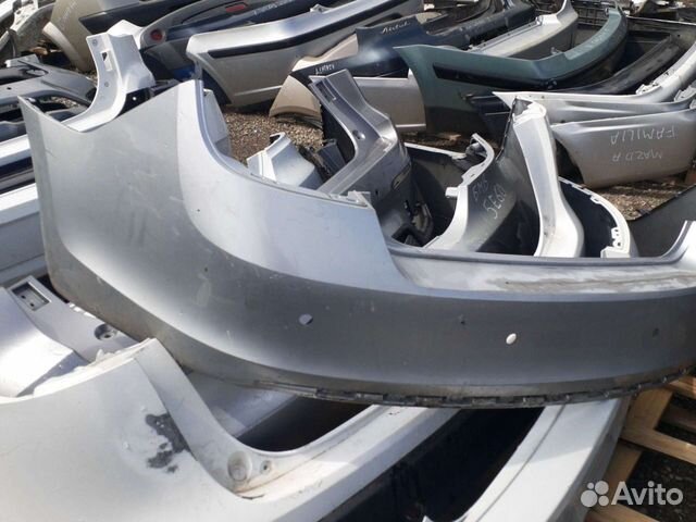 Задний бампер skoda rapid