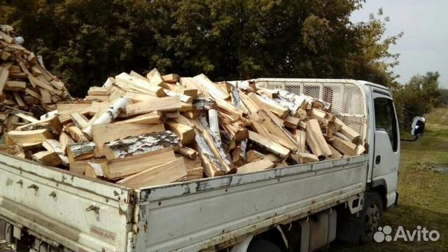 Дрова колотые навалом с доставкой