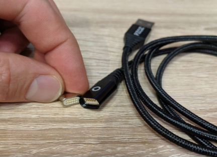 Магнитный кабель для зарядки USB typeC