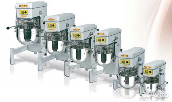 Миксеры, тестомес 10-60 литров