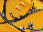 Аудио кабели Monster Cabel RCA + разъёмы и прочее