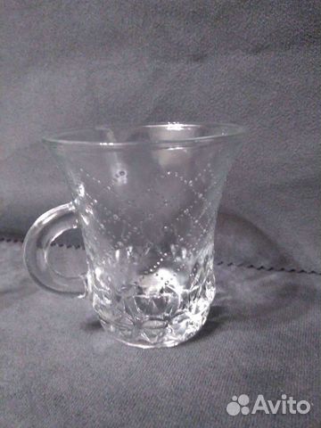 Прозрачные кофейные чашки