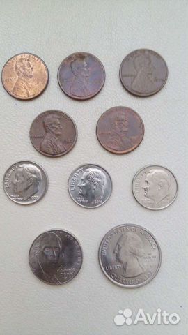 Монеты США центы