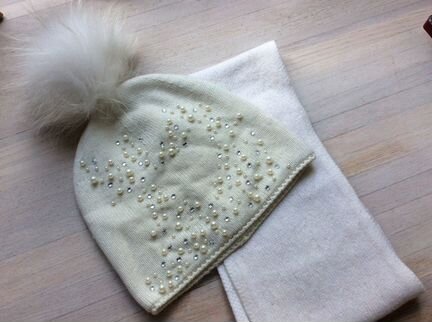 Шапочки и шарфы 6-10 лет