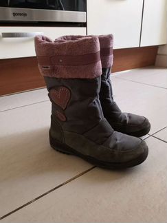 Сапоги теплые для девочек