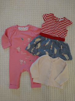 Одежда для девочки Mothercare 0-3 мес