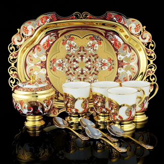 Чайный сервиз на 4 персоны