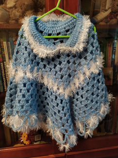 Детское пончо