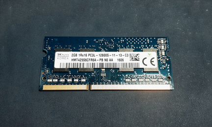 Оперативная SO-dimm DDR3 2гб