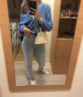 Джинсы mango mom