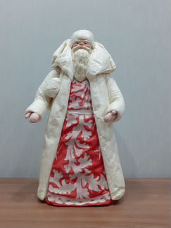 Дед Мороз изготовлен в Воронеже 42 см