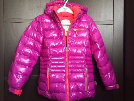 Яркая зимняя куртка deux par deux
