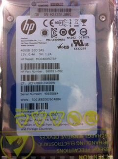 Жёсткий диск HP SSD 400 GB 2.5 Enterprise
