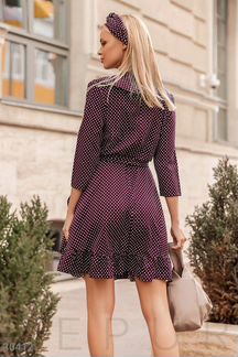 Gepur платье в горошек на запах