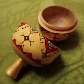 Шкатулка деревянная маленькая