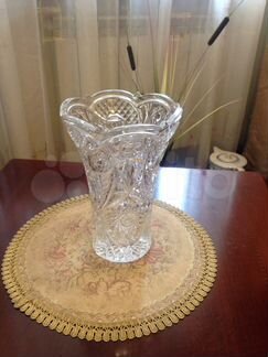 Ваза,чешский хрусталь